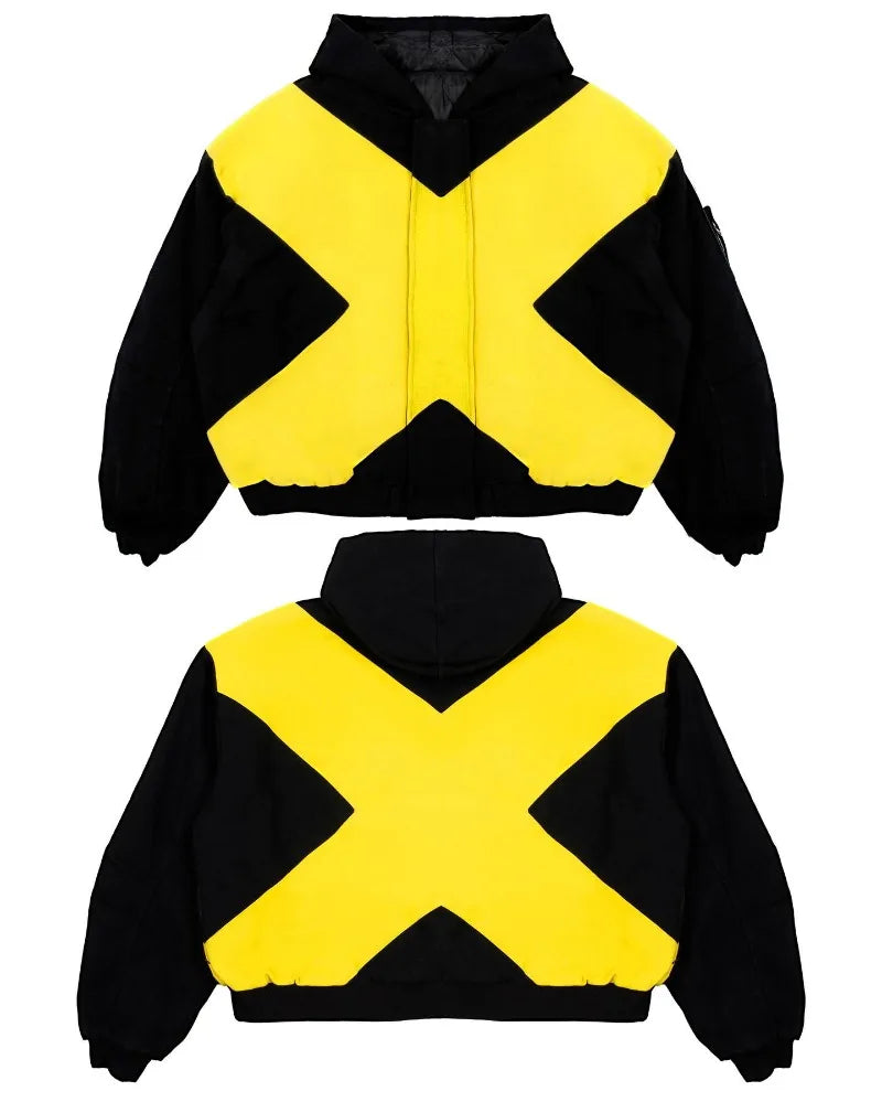 Veste Bomber Rayée Y2K