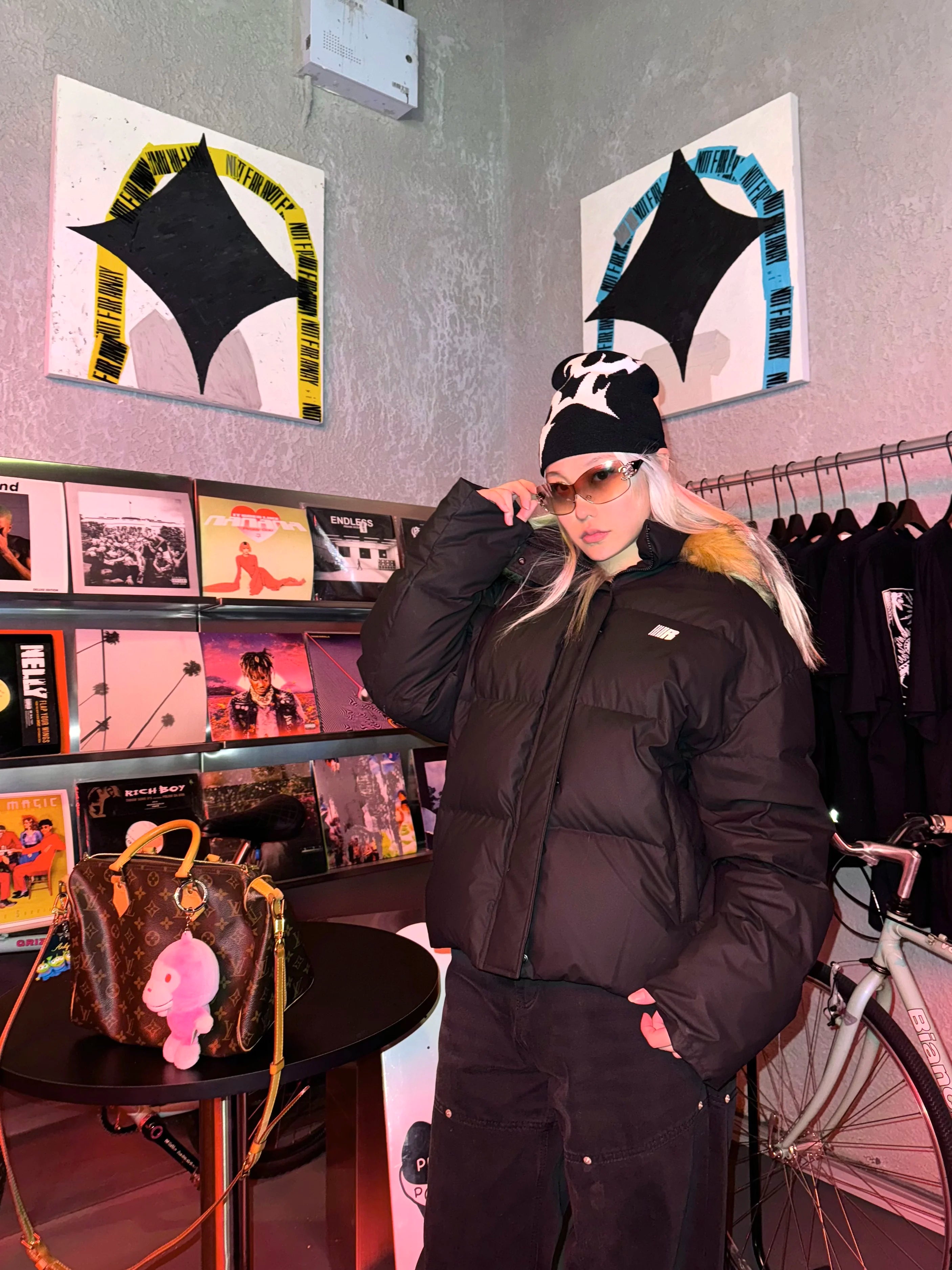 Women Hat Knitting Beanies Goth Star Caps Men Y2k Streetwear Winter Fashion Pullover Kpop Harajuku Vintage Warm Hip Hop Unisex