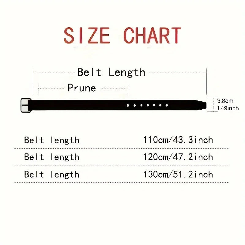 Retro Men's Belt Bohemian Style - Fashion Personalized Belt For Men Women Punk Rock Belts - For Jeans, Dresses & Casual Wear