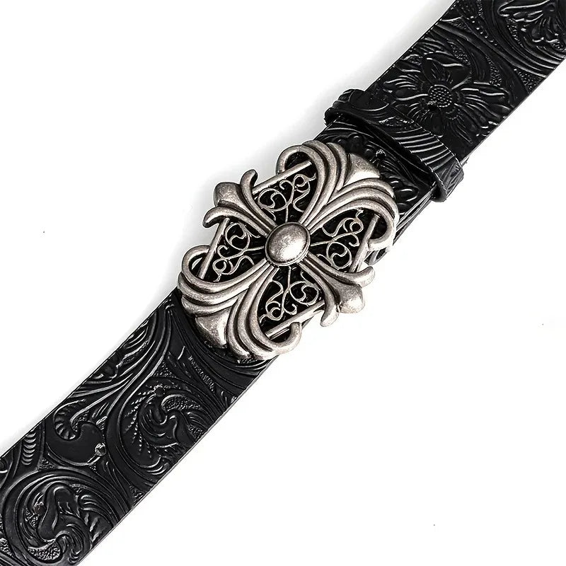 Retro Men's Belt Bohemian Style - Fashion Personalized Belt For Men Women Punk Rock Belts - For Jeans, Dresses & Casual Wear