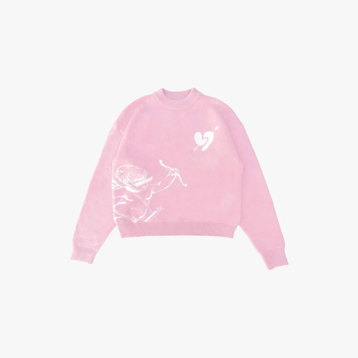 Casual Commuter Style Oversized round Neck Knitwear Women's Pullover Sweater Geometric Pattern Long Sleeve Comfortable Leisure