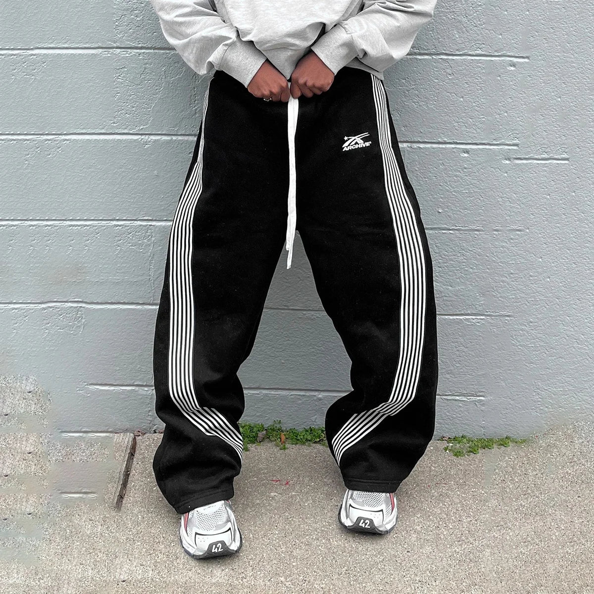 Camouflage Casual Pants Y2k Embroidered Camo Functional Tactical Functional Men's Women's Premium Jogging Drawstring Sweatpants