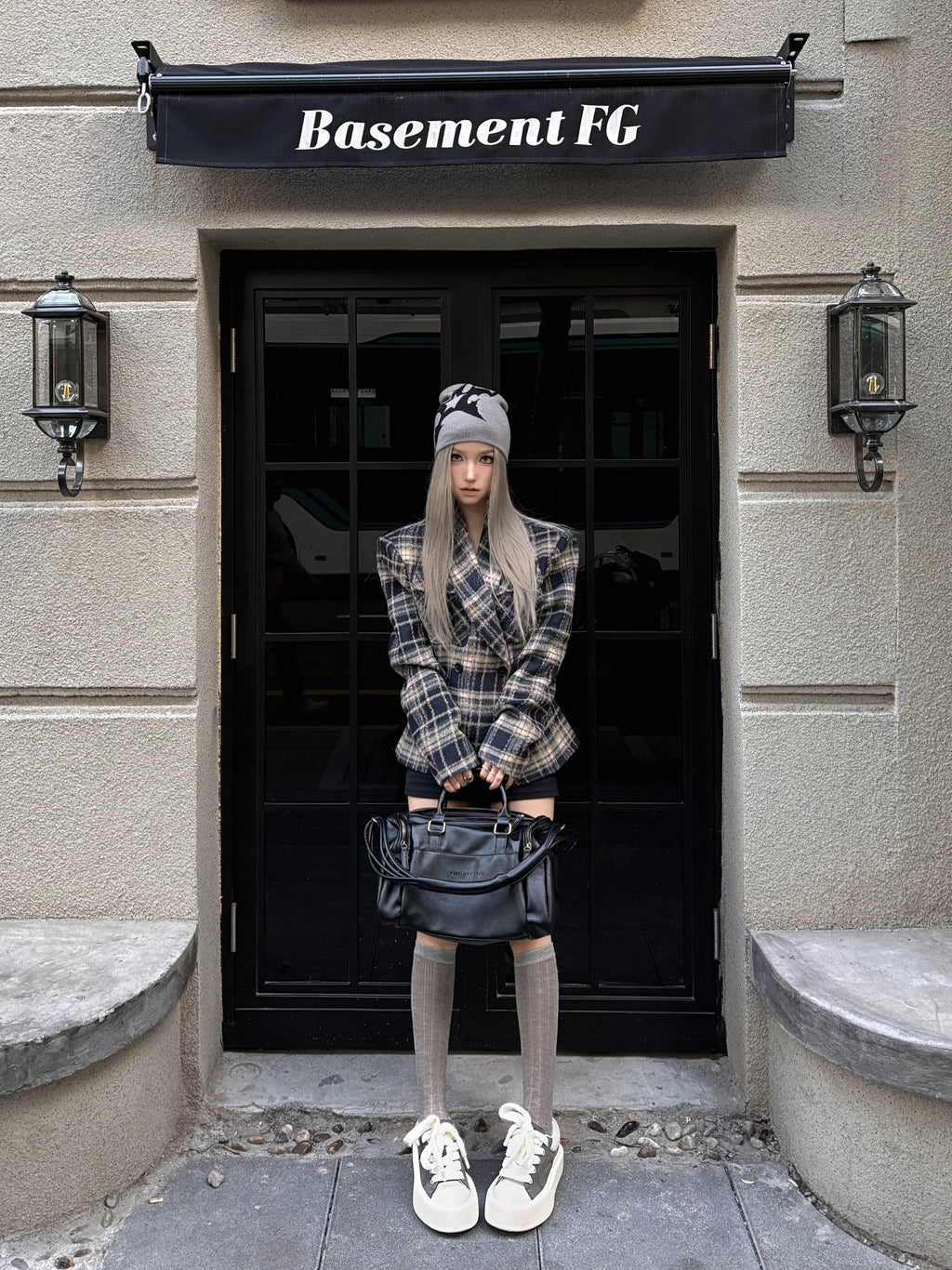 Women Hat Knitting Beanies Goth Star Caps Men Y2k Streetwear Winter Fashion Pullover Kpop Harajuku Vintage Warm Hip Hop Unisex