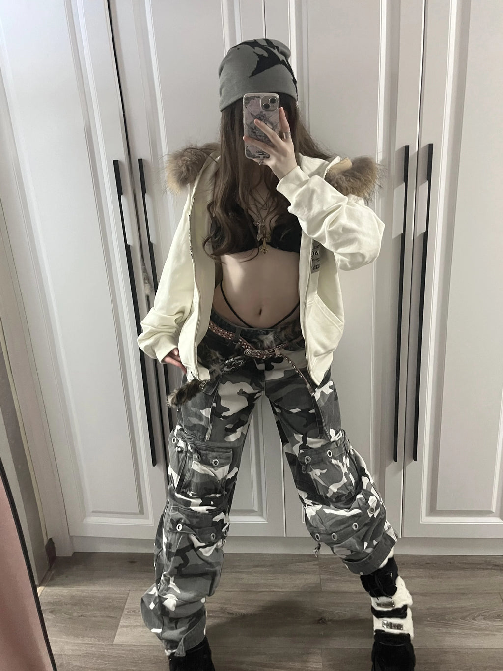 Women Hat Knitting Beanies Goth Star Caps Men Y2k Streetwear Winter Fashion Pullover Kpop Harajuku Vintage Warm Hip Hop Unisex