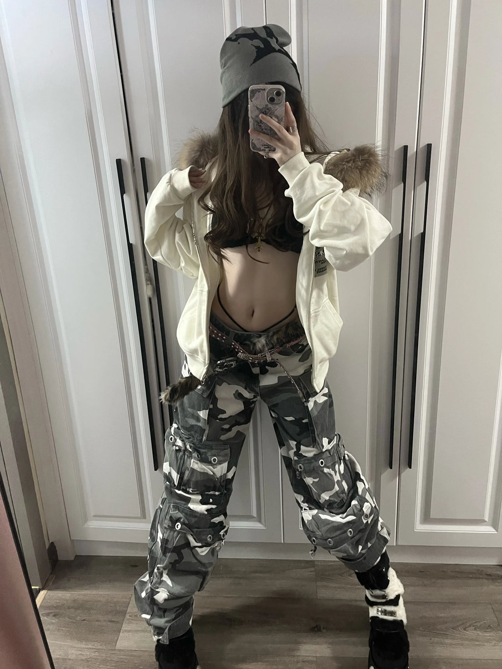 Women Hat Knitting Beanies Goth Star Caps Men Y2k Streetwear Winter Fashion Pullover Kpop Harajuku Vintage Warm Hip Hop Unisex