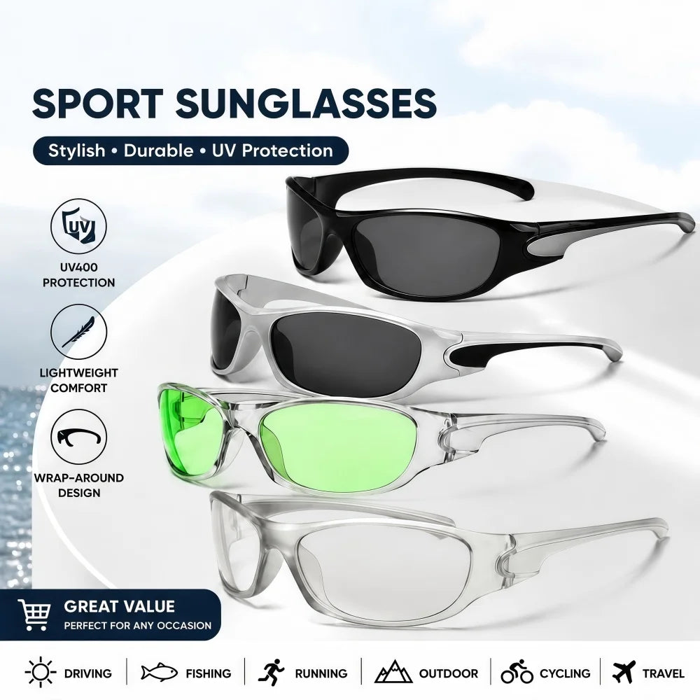 New Y2K Personalized Streetwear Sunglasses Unisex INS Trendy Street Style