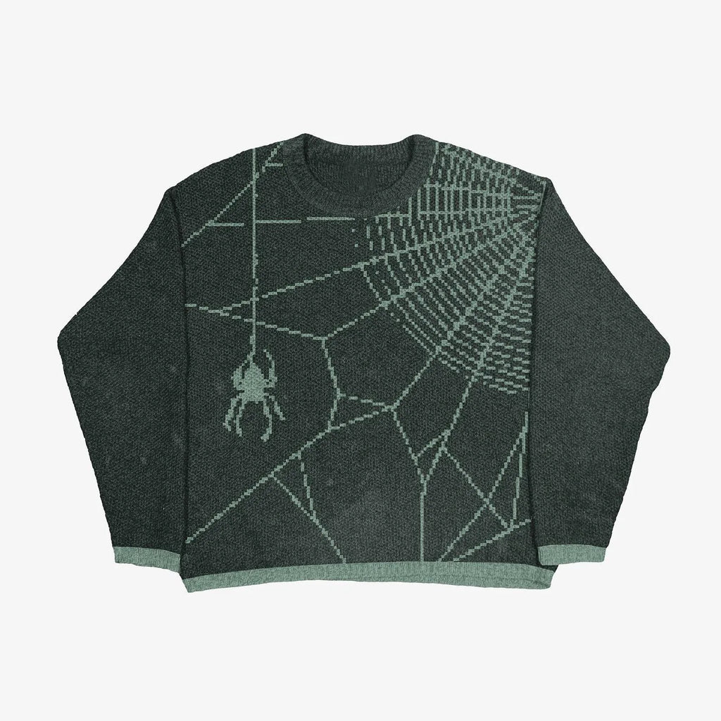 Casual Commuter Style Oversized round Neck Knitwear Women's Pullover Sweater Geometric Pattern Long Sleeve Comfortable Leisure