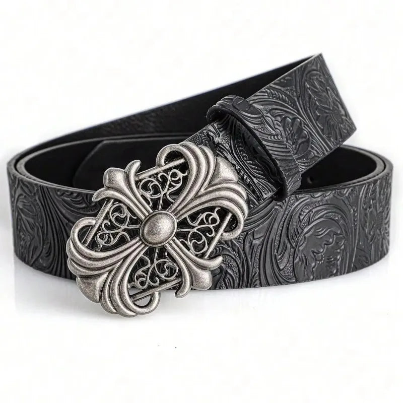 Retro Men's Belt Bohemian Style - Fashion Personalized Belt For Men Women Punk Rock Belts - For Jeans, Dresses & Casual Wear