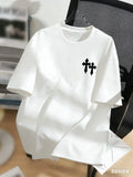 2026 new men's and women's cotton T-shirts, printed with religious patterns, round neck casual printed tops