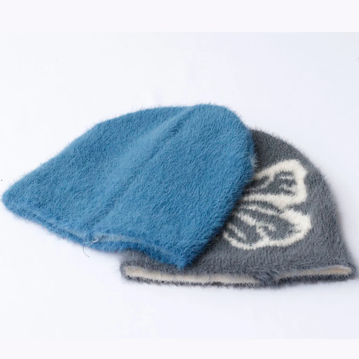 2024 new y2k bow pattern Beanies Hat Men Winter Autunm Warm Knitted Bonnet Cap Soft  Skullies Beanies Caps Boys Gifts