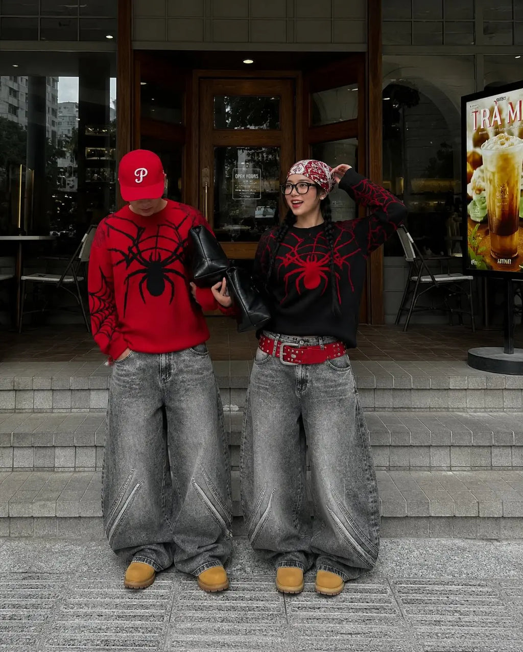 Streetwear Vintage Spider Hole Sweater Women Men Knit Pullover Oversized Y2k Harajuku Hip Hop Pullover Sweaters Clothing