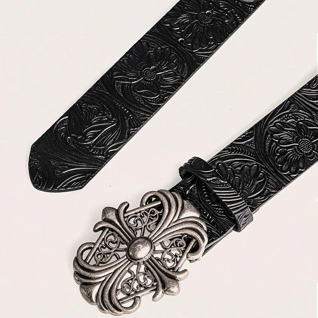 Retro Men's Belt Bohemian Style - Fashion Personalized Belt For Men Women Punk Rock Belts - For Jeans, Dresses & Casual Wear