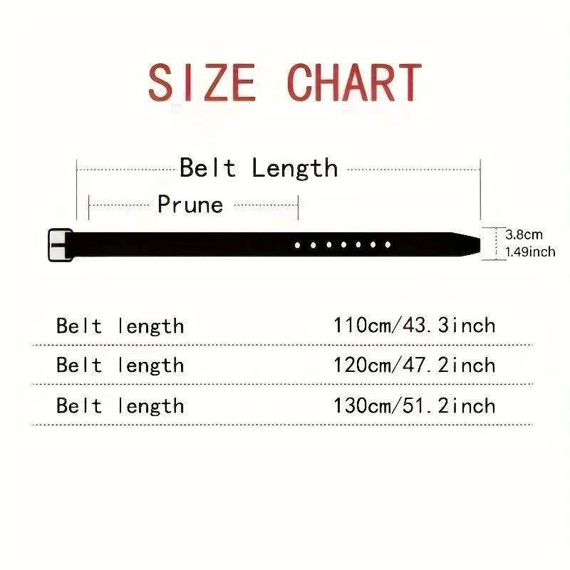 Retro Men's Belt Bohemian Style - Fashion Personalized Belt For Men Women Punk Rock Belts - For Jeans, Dresses & Casual Wear