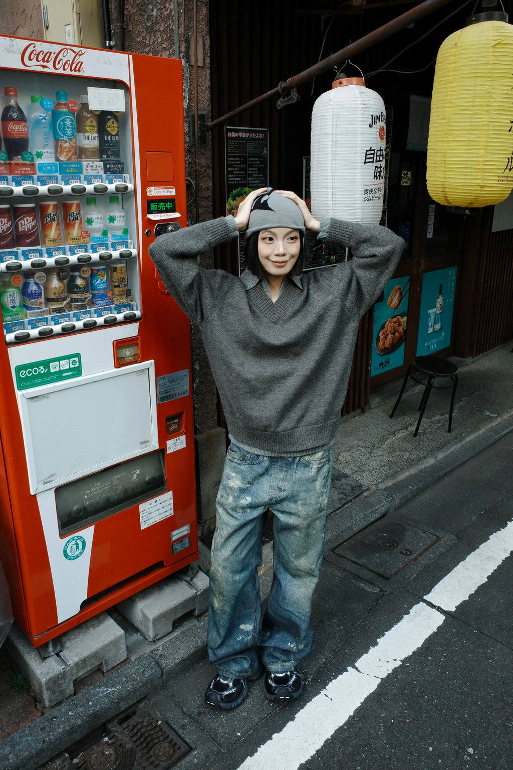 Women Hat Knitting Beanies Goth Star Caps Men Y2k Streetwear Winter Fashion Pullover Kpop Harajuku Vintage Warm Hip Hop Unisex