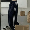Y2K Vintage Women Loose Pants Oversized Hip Hop Drawstring Pocket Fashion Chic Cargo Pant Casual Office Lady Baggy New Trousers