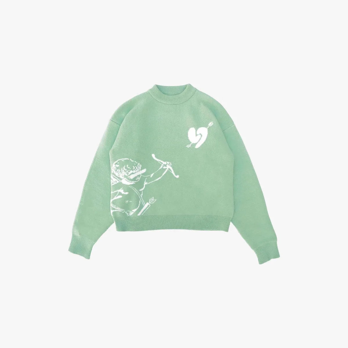 Casual Commuter Style Oversized round Neck Knitwear Women's Pullover Sweater Geometric Pattern Long Sleeve Comfortable Leisure
