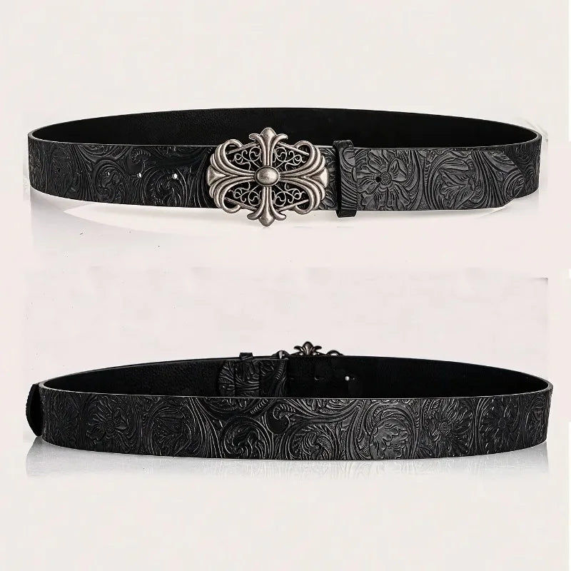 Retro Men's Belt Bohemian Style - Fashion Personalized Belt For Men Women Punk Rock Belts - For Jeans, Dresses & Casual Wear